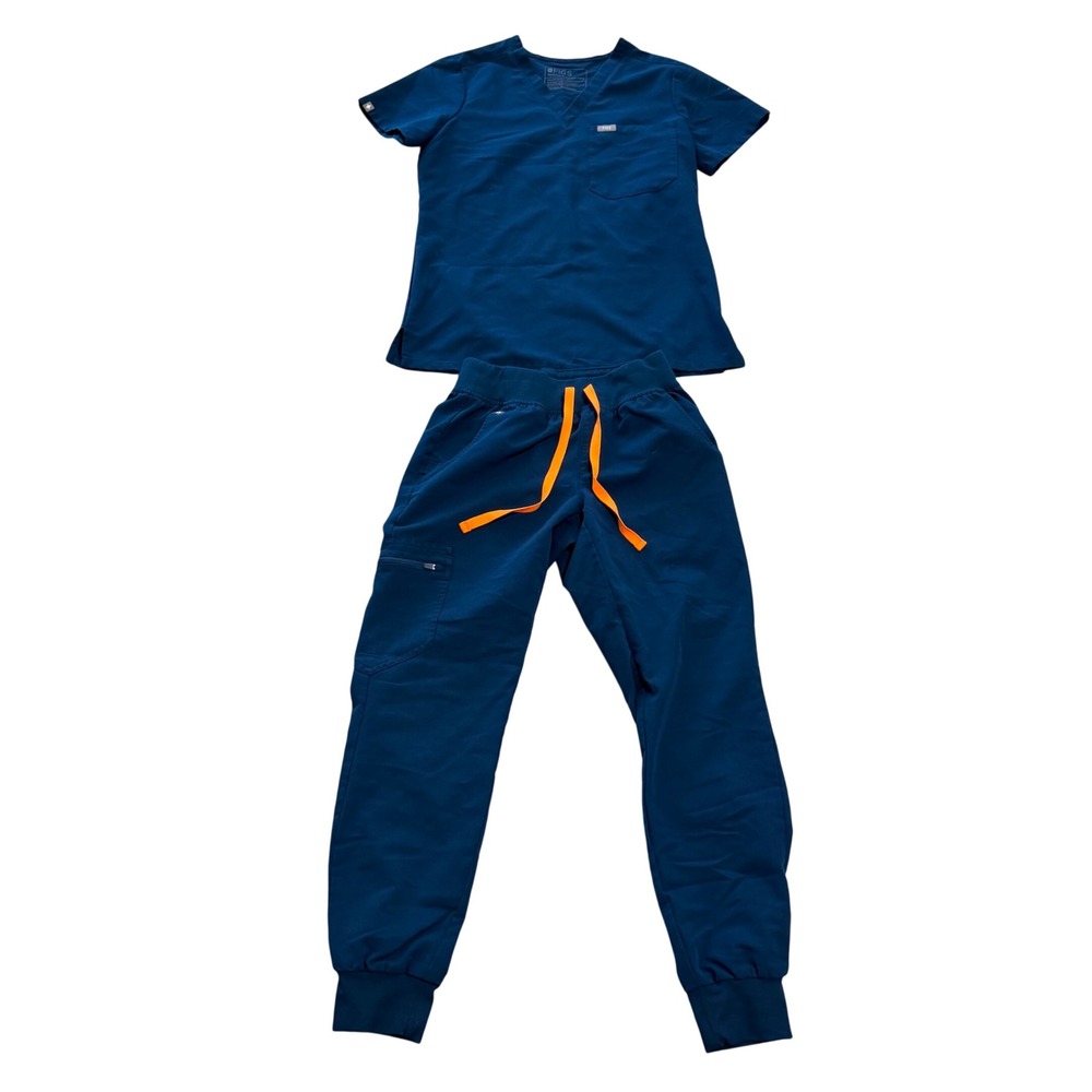 FIGS "Bonsai" Lmtd Ed Scrub Set Catarina top Zamora Jogger XXS Petite Nurse